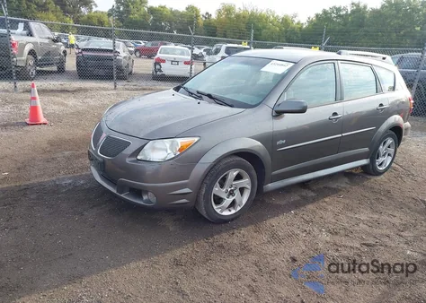 2008 Pontiac Vibe from USA, damaged, VIN 5Y2SL67858Z424456